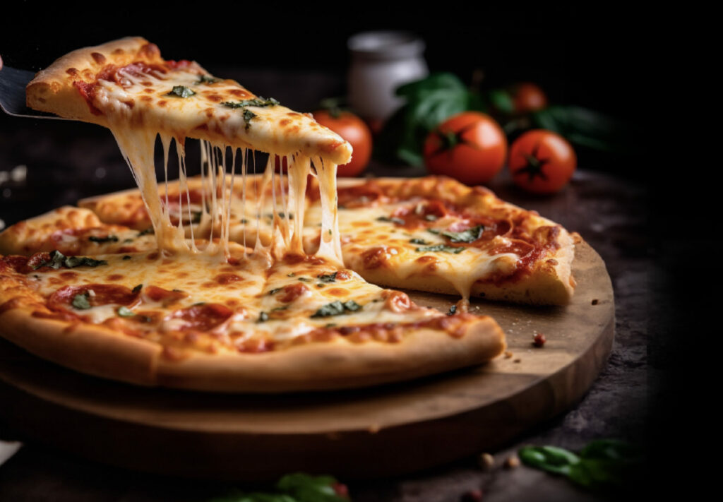 Pizzas à emporter : maturation de la pâte à pizza 48hrs